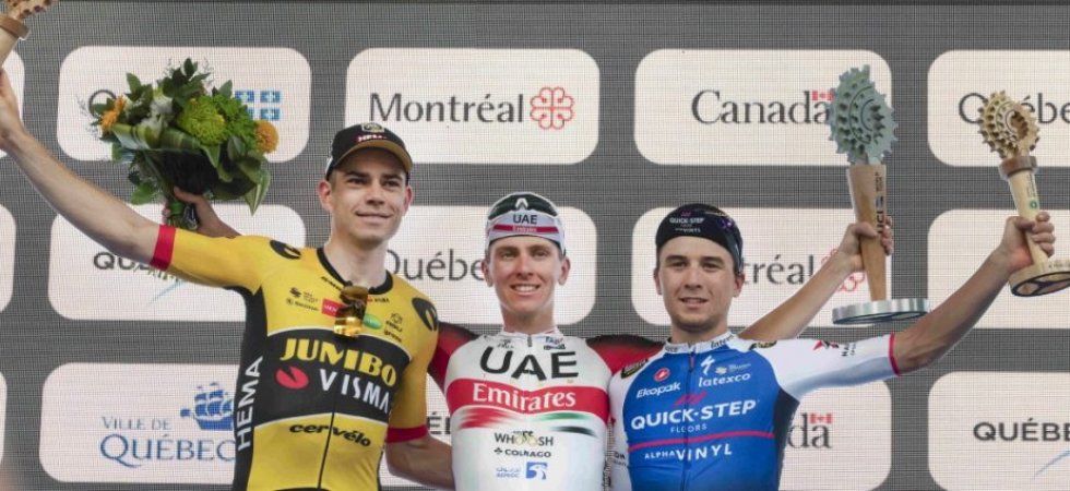 GP de Montréal : Pogacar devance Van Aert au sprint