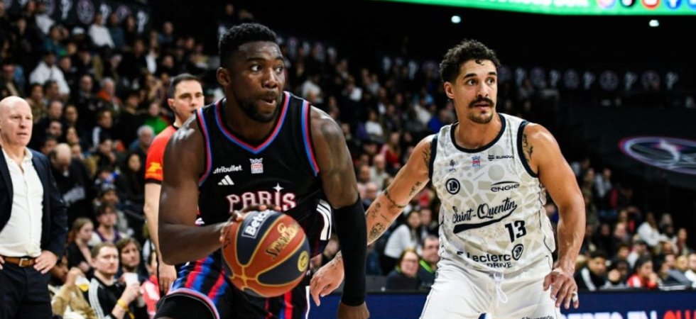 Betclic Elite (J10) : Paris logique vainqueur de Saint-Quentin 