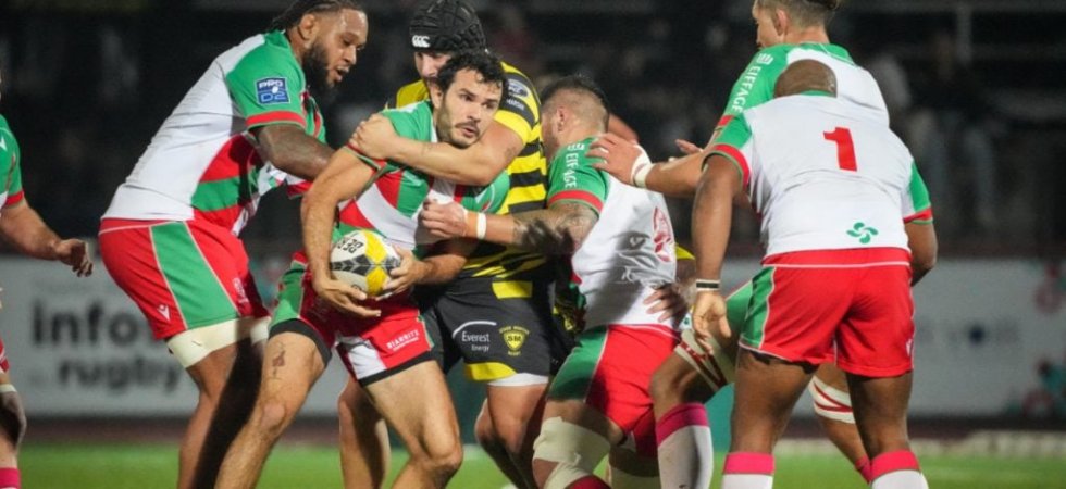 Pro D2 (J10) : Biarritz rechute encore 