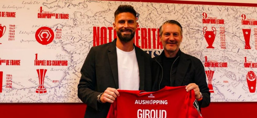 Lille : Giroud rempile pour une saison