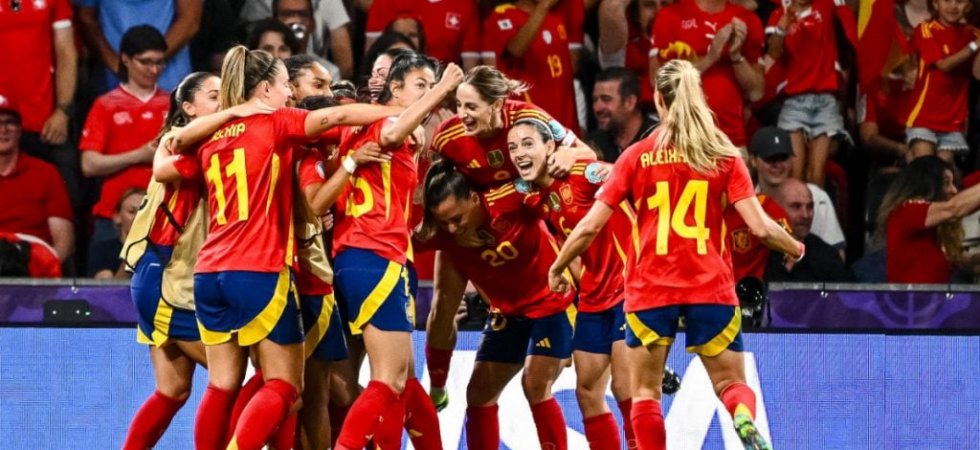 Euro 2025 (F) : L'Espagne bat la Suisse et se qualifie en demi-finales 