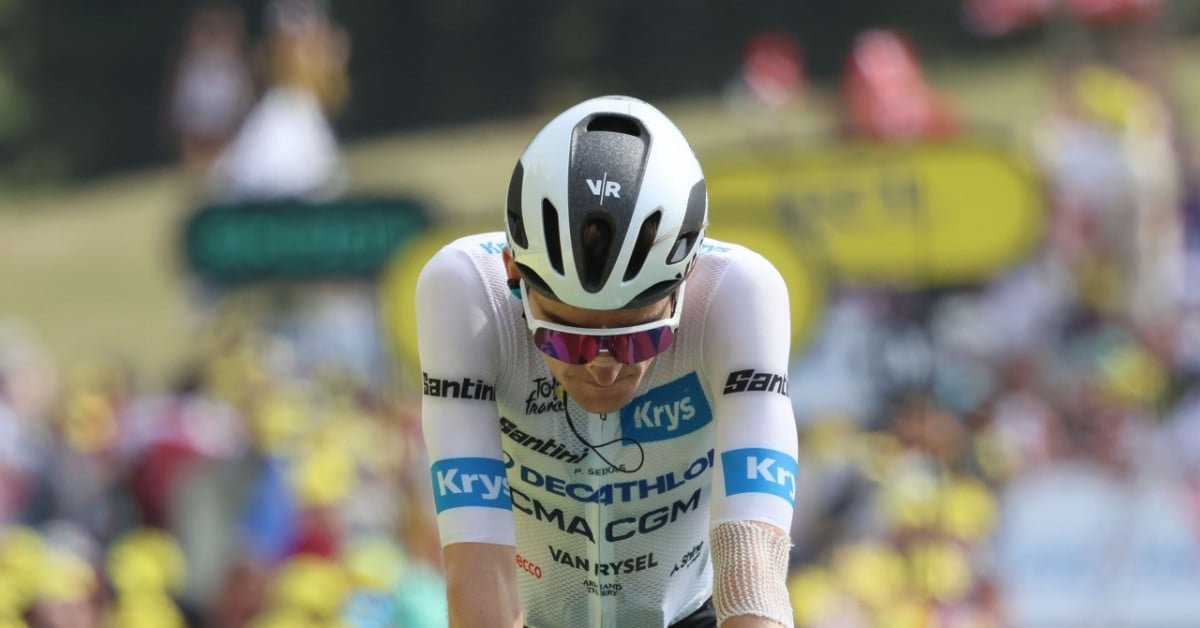 Tour de France: Paul Seixas under pressure after a difficult stage