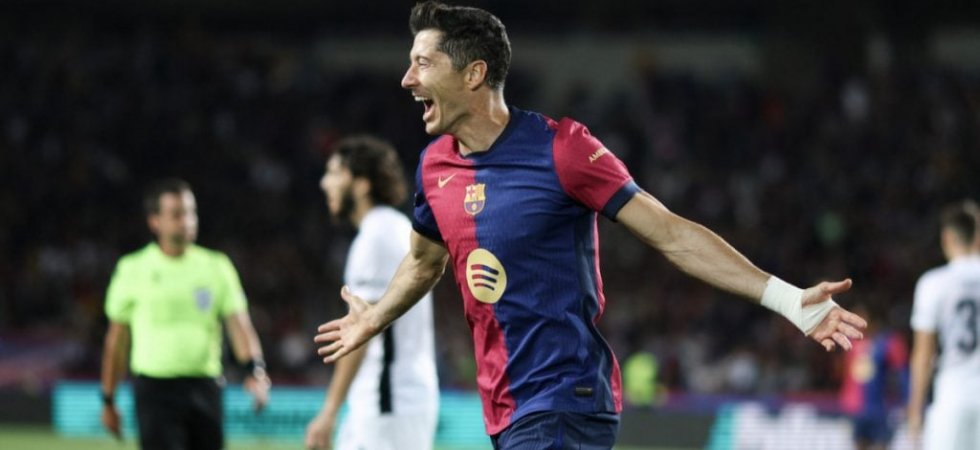 Liga (J9) : Le Barça impérial grâce au triplé de Lewandowski 