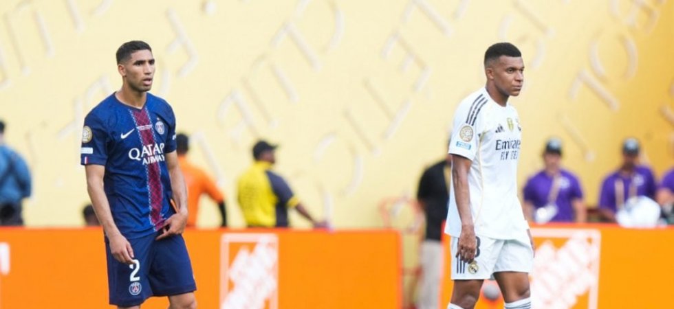 PSG : Quand Hakimi s'entraîne... avec Mbappé 