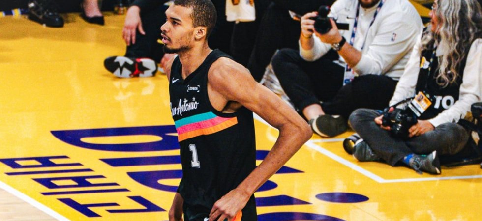 NBA : Wembanyama démarre très fort, les Spurs prennent l'avantage