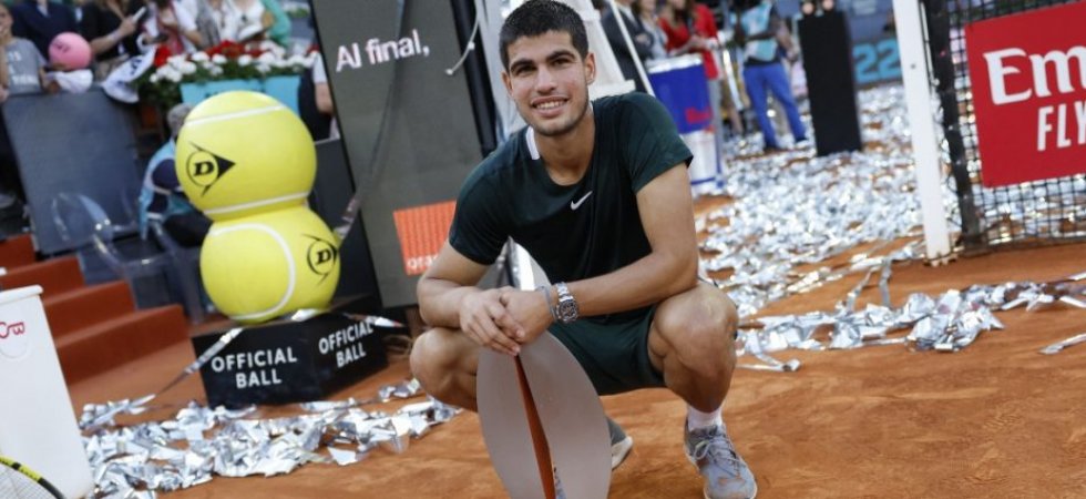 Classement ATP : Alcaraz 6eme mondial, Halys découvre le Top 100