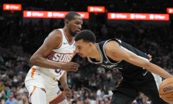 NBA : Wembanyama et les San Antonio Spurs n'ont pas fait le poids face aux Phoenix Suns 