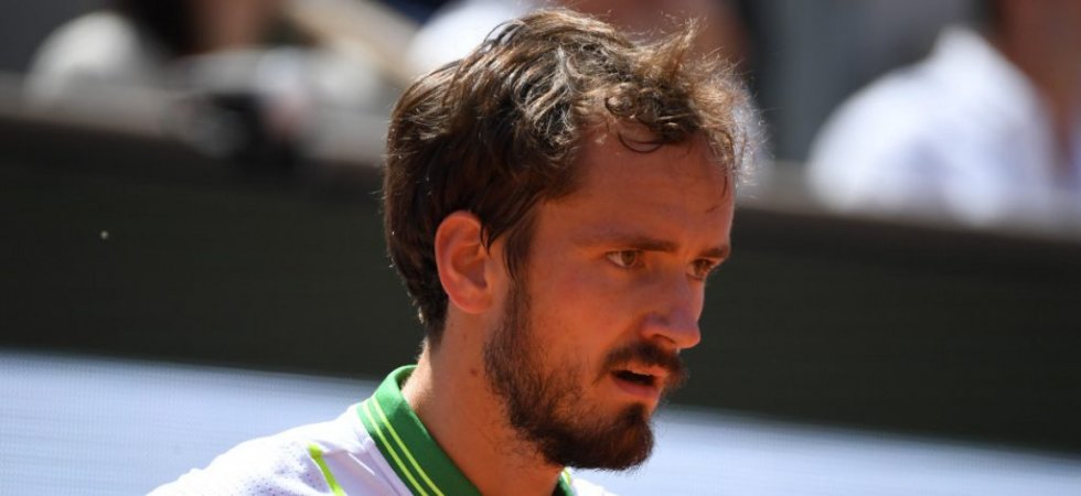 Roland-Garros : Medvedev avait "la bouche pleine de terre"