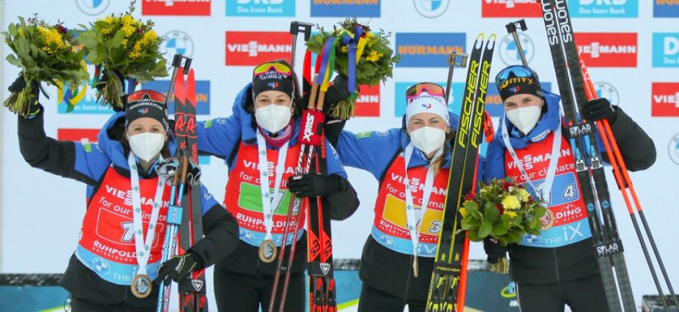 Biathlon - Relais de Ruhpolding (F) : La France l'emporte avec la manière devant la Suède et la Russie
