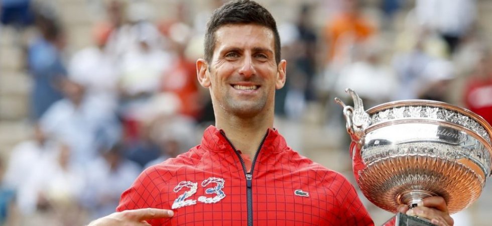 Roland-Garros (H) : Djokovic remporte son 23eme Grand Chelem en dominant Ruud