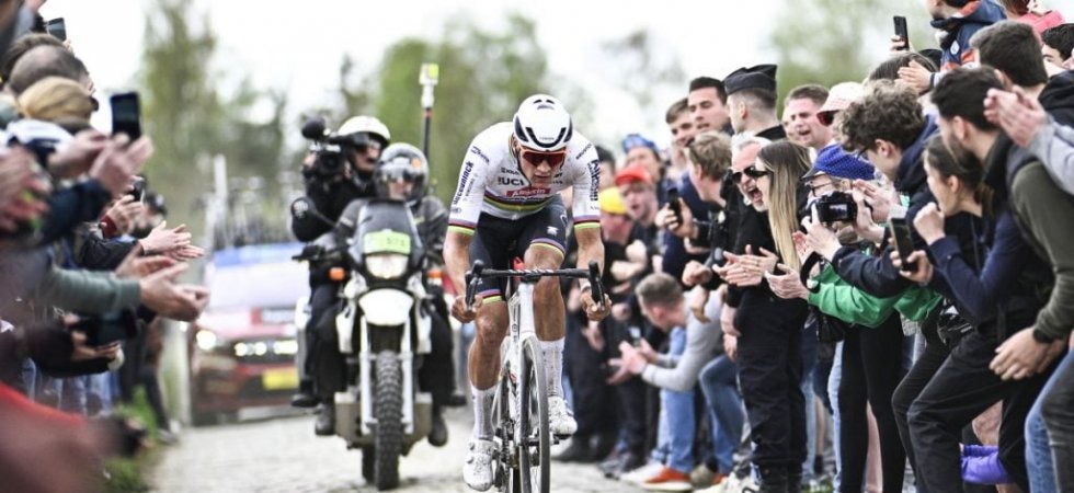 Paris-Roubaix : Une spectatrice a failli faire chuter Van der Poel 