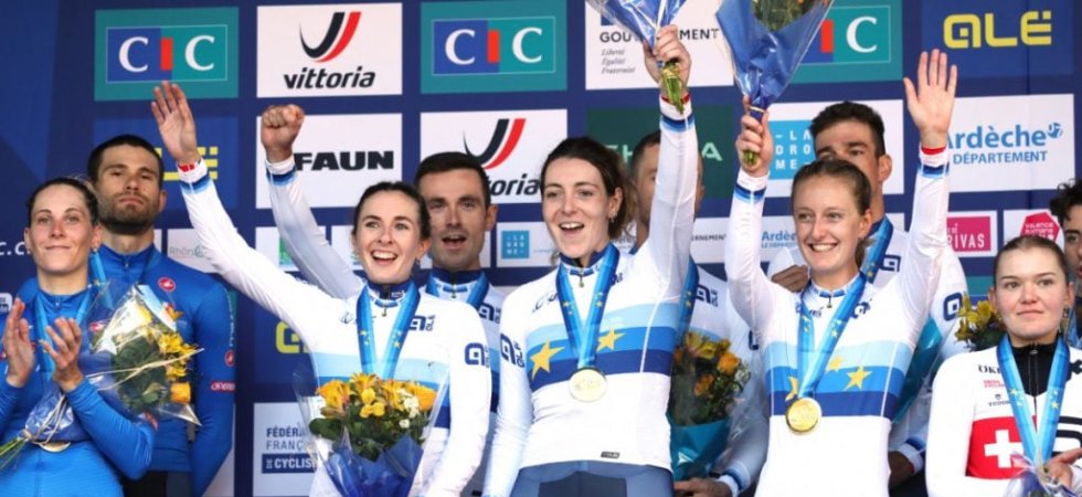 Championnats d'Europe (CLM en relais mixte) : La France sacrée ! 