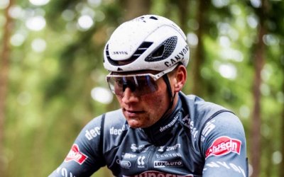 Un coureur en action