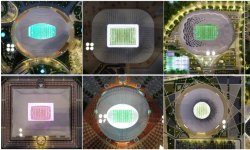 Les stades du Mondial au Qatar en images