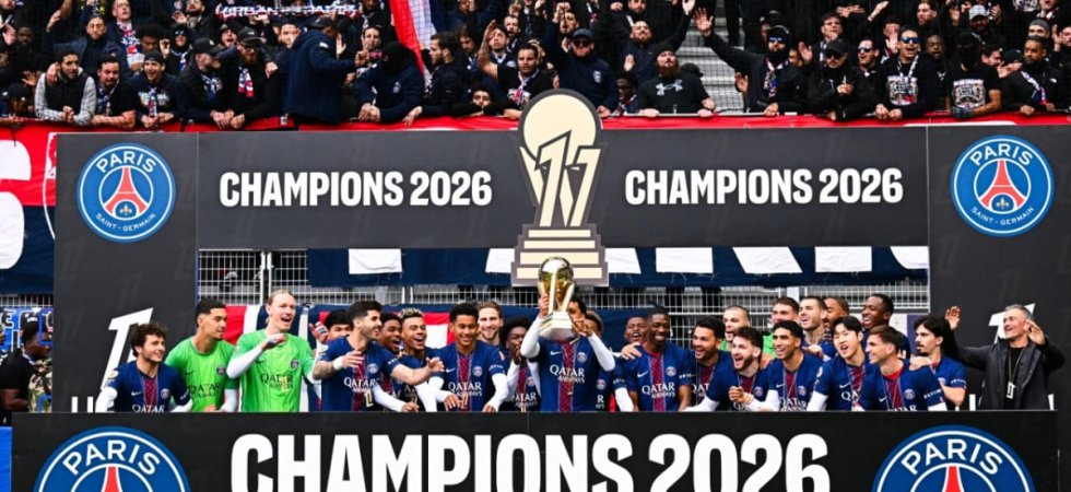 Ligue 1 : Le PSG a reçu son trophée à Jean-Bouin