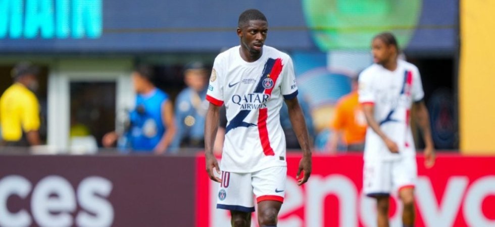 PSG : Dembélé zappe l'entraînement 