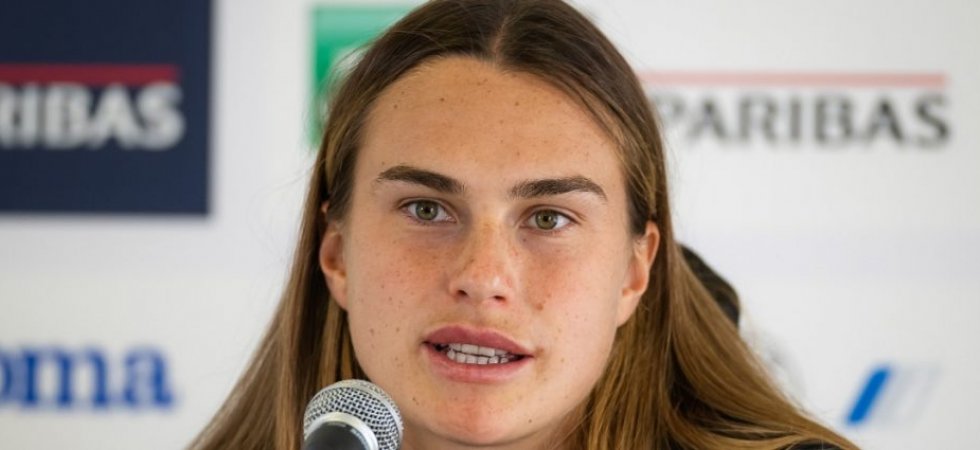 Roland-Garros (F) : Sabalenka a zappé la conférence de presse pour préserver sa santé mentale