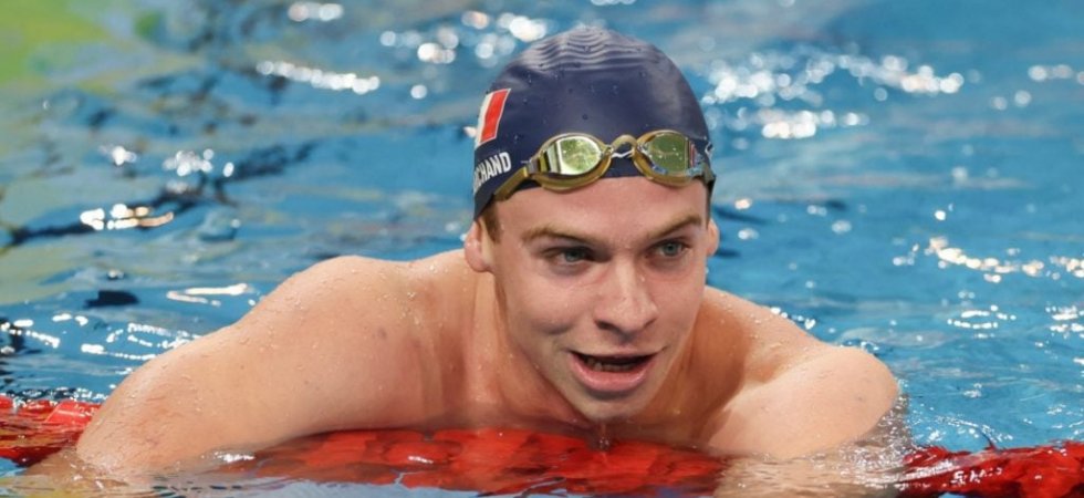 Marchand convaincant sur 400m nage libre 