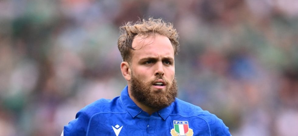 Italie : Cannone prend quatre matchs après son carton rouge