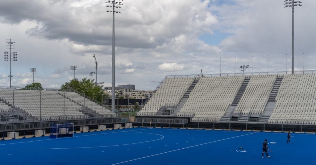 Stade Olymique de Colombes - Tribune de Marathon à Colombes - Cartorum
