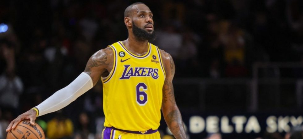 NBA - Saison régulière : LeBron James porte les Lakers