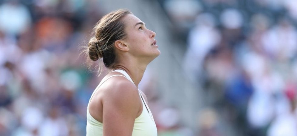 WTA : Sabalenka raconte la " haine " dont elle a été victime en tant que Biélorusse