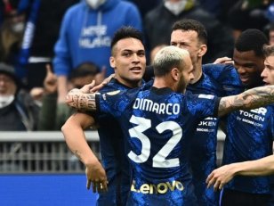 Serie A (J34) : L'Inter domine l'AS Rome et repasse en tête