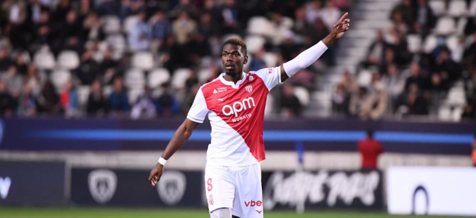 Monaco : Pogba a rejoué quatre mois après son dernier match