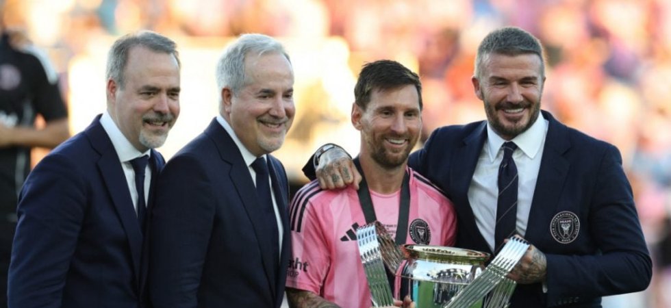 MLS : La joie de Beckham après le premier sacre de l'Inter Miami 