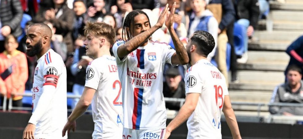 L1 (J30 ) : Lyon se réveille en deuxième mi-temps et renverse Rennes