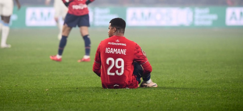 Lille : Igamane privé des huit (premiers) matches