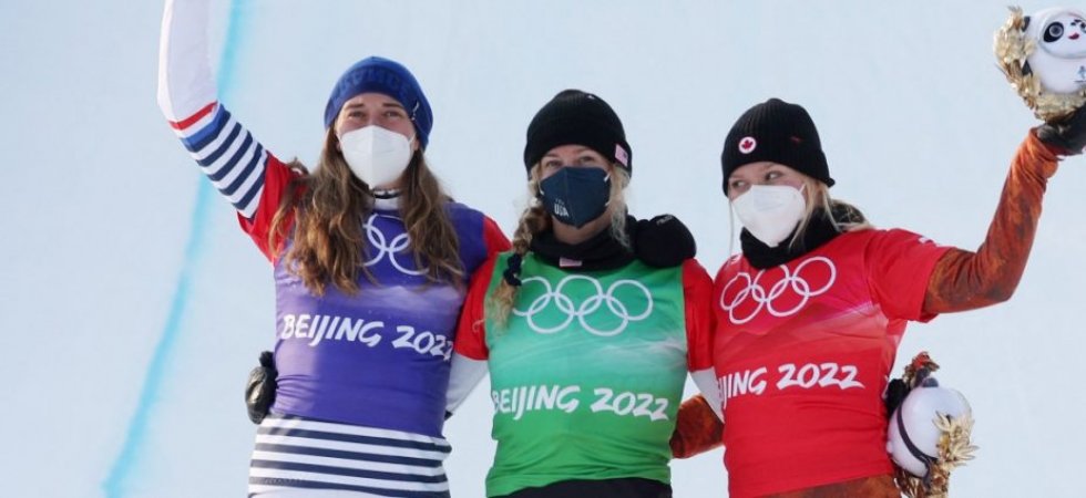 Snowboard (F) : Chloé Trespeuch remporte la médaille d'argent en cross