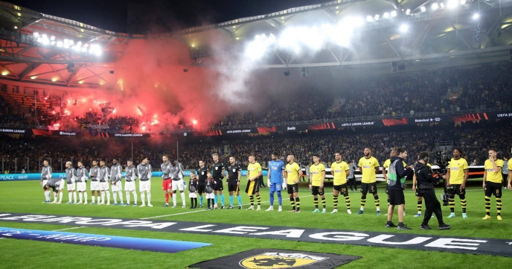 Ligue Europa - OM - AEK  L'Olympique de Marseille remporte une