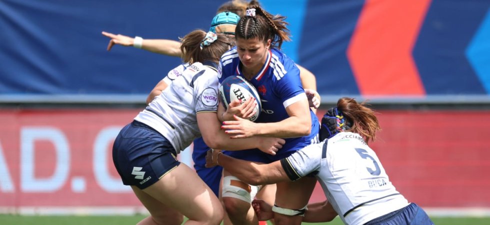 Tournoi des 6 Nations (F/J1) : Les Bleues l'emportent avec le bonus offensif face à l'Italie