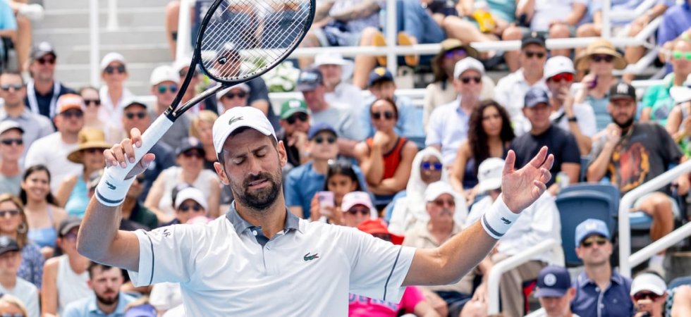 ATP - Cincinnati : Djokovic prend la porte