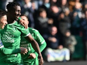 L2 (J23) : Saint-Etienne sort la tête de l'eau