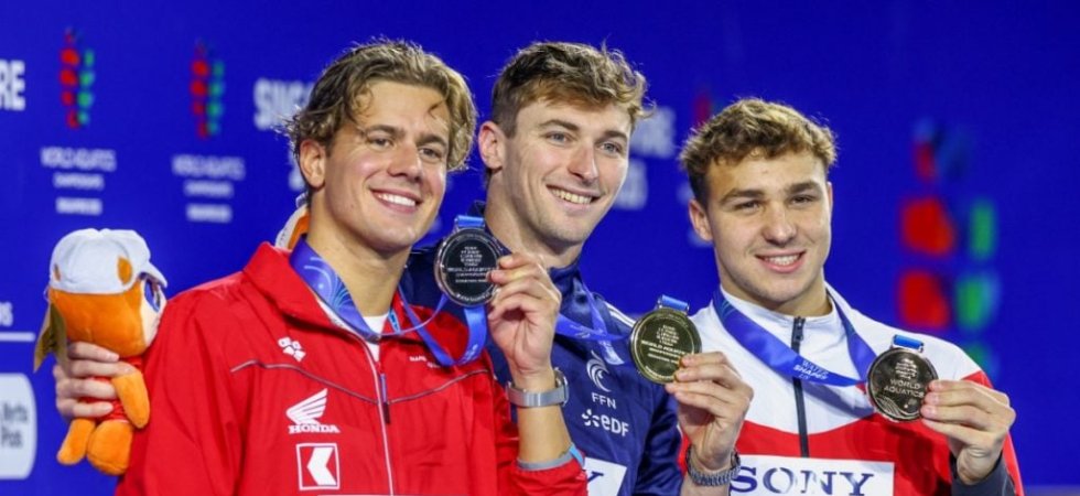 Natation - Mondiaux (H) : Grousset en or sur le 100 m papillon ! 