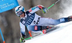 Ski alpin - Slalom géant d'Aspen (H) : Steen Olsen signe le meilleur temps, Odermatt troisième 