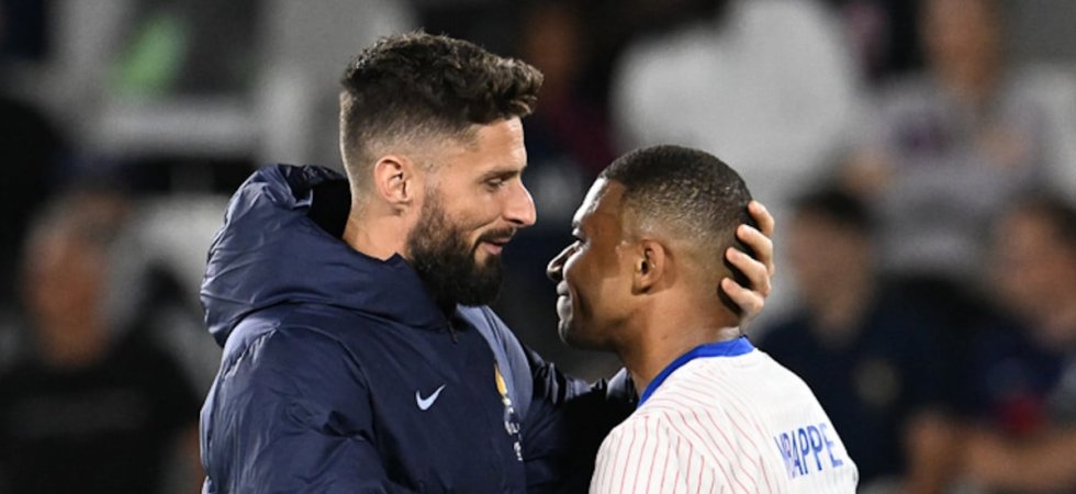 Bleus : Giroud, le bel hommage à Mbappé