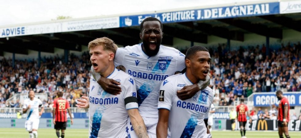 L1 (J1) : Auxerre fait chuter Nice dans le temps additionnel 