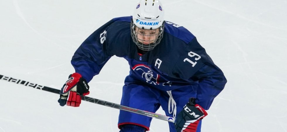 Hockey sur glace - Bleues : Baudrit, une fin de carrière internationale heureuse