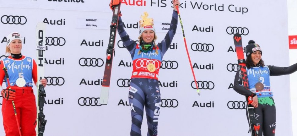 Ski alpin - Géant de Kronplatz (F) : Shiffrin bat le record de victoires de Vonn