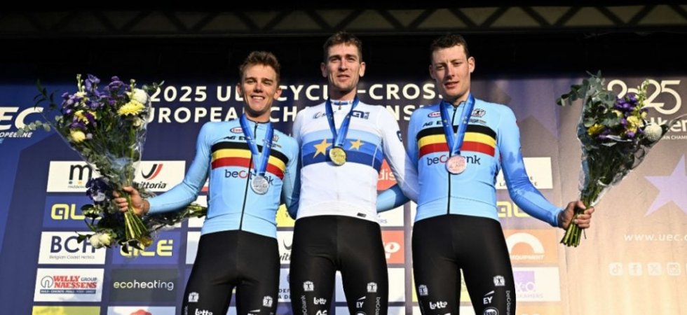 Cyclo-cross - Championnats d'Europe (H) : Aerts remporte son deuxième titre, triplé pour la Belgique 