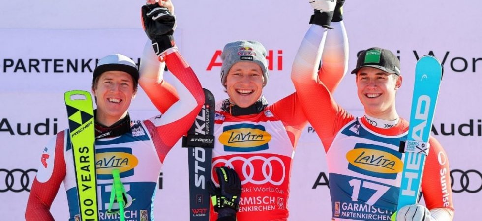 Ski alpin - Super-G de Garmisch-Partenkirchen (H) : Odermatt s'impose, les Français se ratent 
