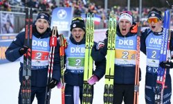 Biathlon (H) - Relais de Ruhpolding : La France s'impose pour la première fois de la saison ! 