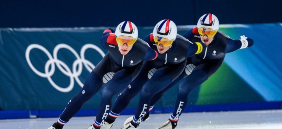 Jeux d'hiver 2026 - Patinage de vitesse (H) : Les Bleus battus en quarts de finale de la poursuite par équipes 