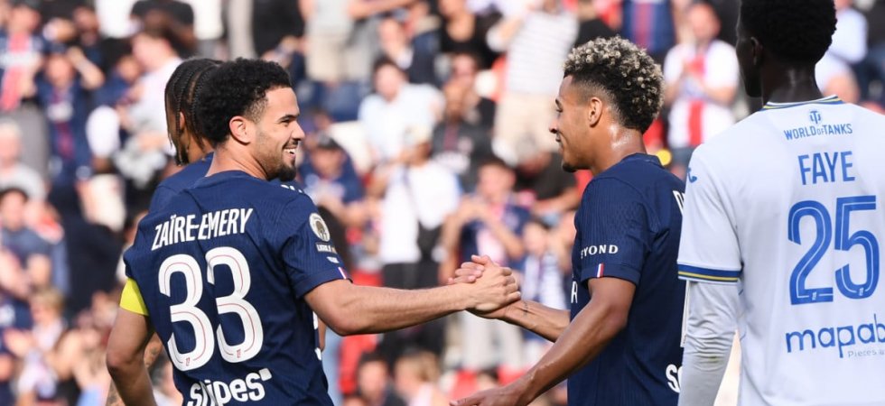 Ligue 1 (J32) : Zaïre-Emery, Doué, Mounguengue... Les tops/flops de PSG - Lorient