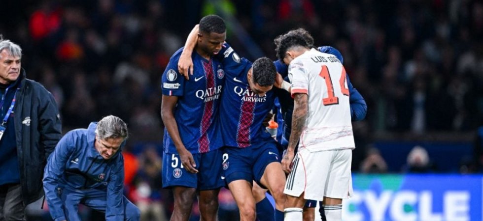 PSG : Hakimi et Dembélé se blessent contre le Bayern Munich 