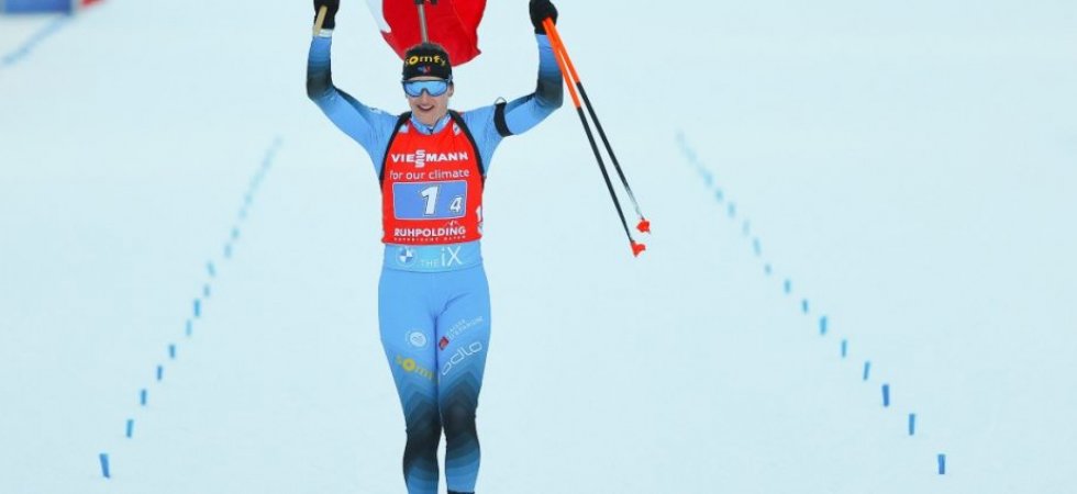 Biathlon (F) : Simon remporte sa première victoire de la saison