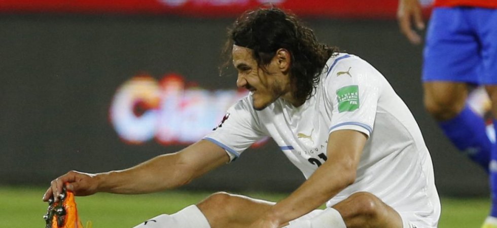 CM 2022 : Cavani inquiète l'Uruguay